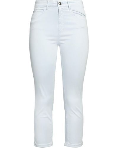 Guess Cropped Trousers - White