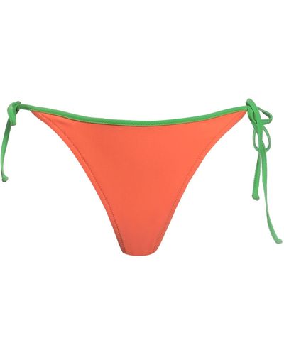 Moschino Bikini Bottoms & Swim Briefs - Red