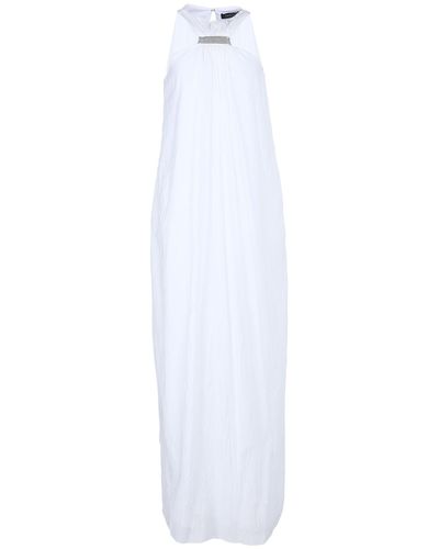 Fabiana Filippi Robe longue - Blanc