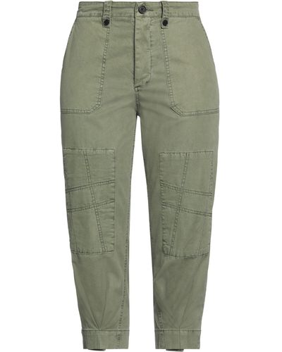 Zadig & Voltaire Pantaloni Cropped - Verde