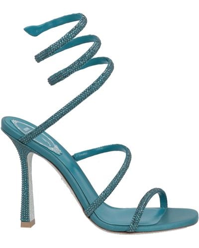 Rene Caovilla Sandals - Blue