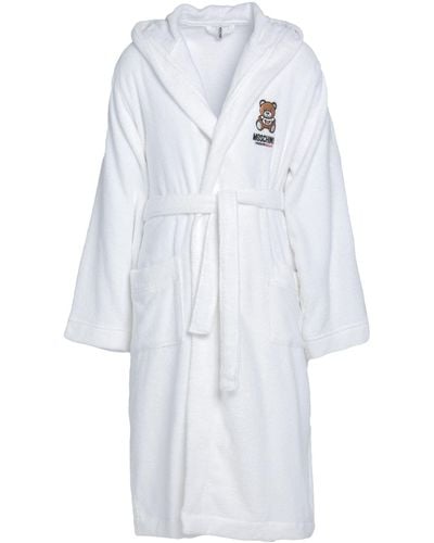 Moschino Dressing Gown Or Bathrobe - White