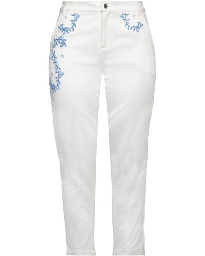 MAX&Co. Pantalon en jean - Blanc