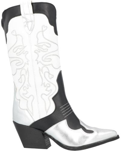 Divine Follie Ankle Boots - White