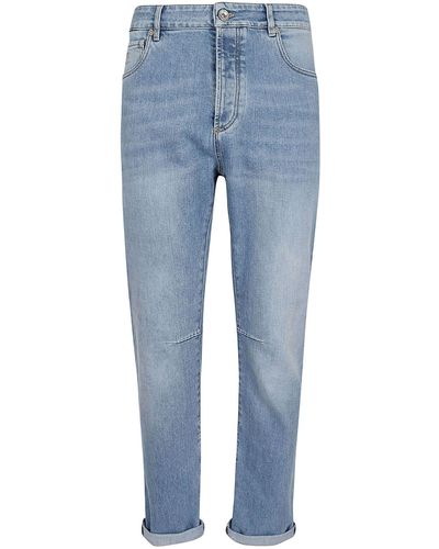 Brunello Cucinelli Pantaloni Jeans - Blu