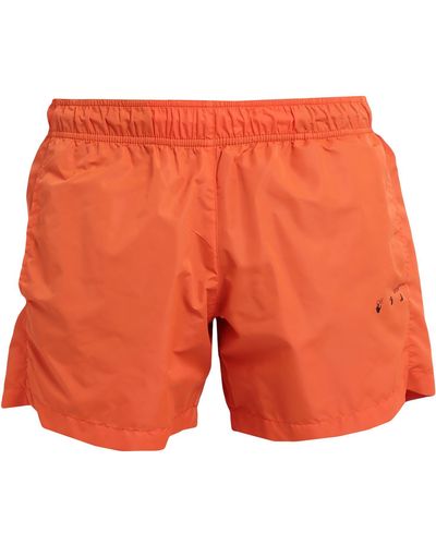 Off-White c/o Virgil Abloh Badeboxer - Orange