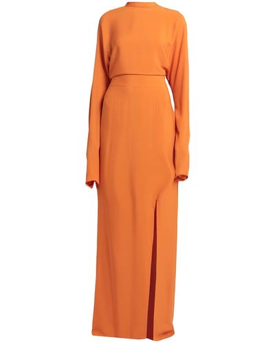 Orange Erika Cavallini Semi Couture Dresses for Women | Lyst