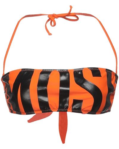 Moschino Top de bikini - Naranja