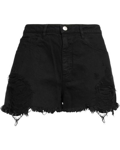 ICON DENIM Denim Shorts - Black