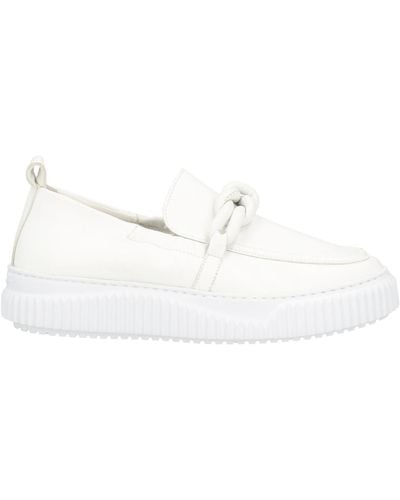 Voile Blanche Mocassins - Blanc