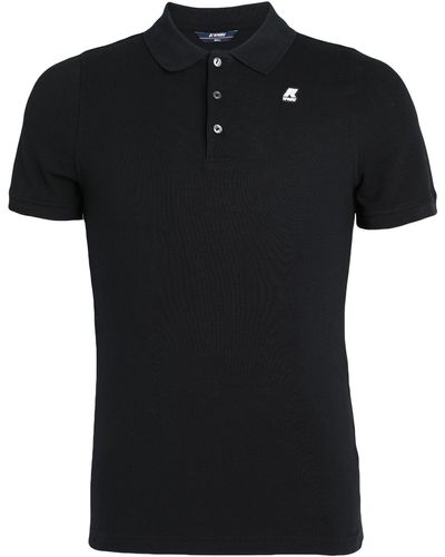 K-Way Polo Shirt Cotton - Black
