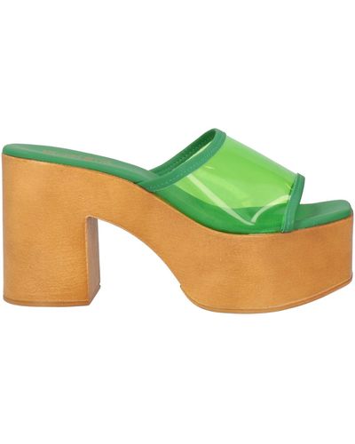 Divine Follie Mules & Sabots - Vert