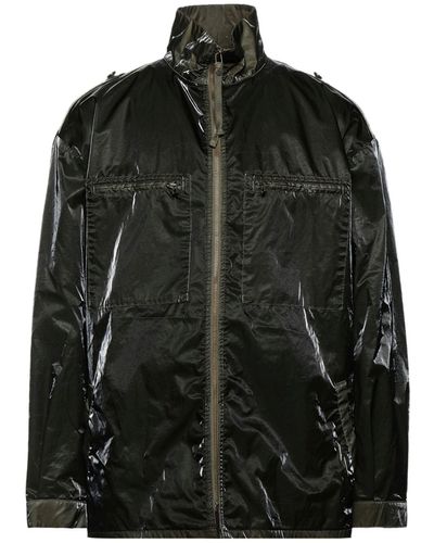 MR & MRS Dark Jacket Polyurethane, Cotton - Black