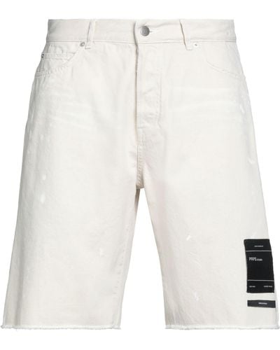PRPS Denim Shorts - White