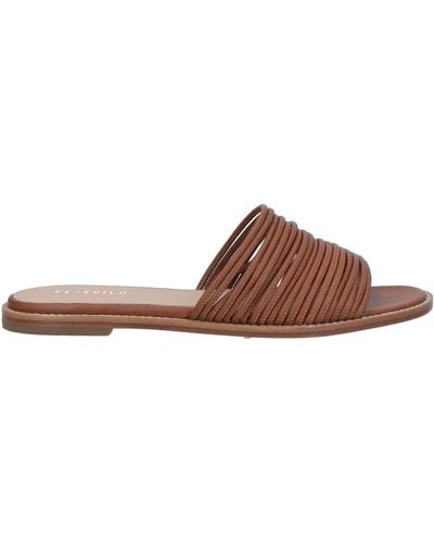 Peserico Sandals - Brown