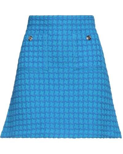 Sandro Mini Skirt - Blue