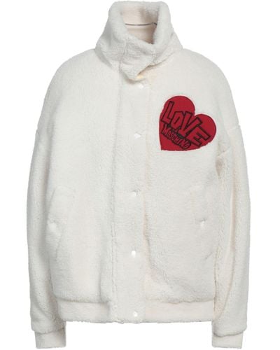 Love Moschino Shearling & Teddy - White