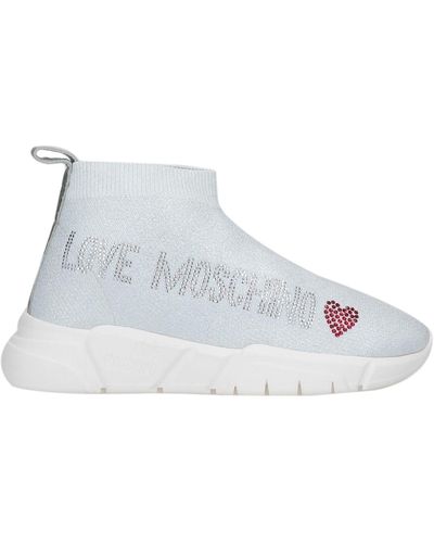 Love Moschino High-tops & Sneakers - Gray