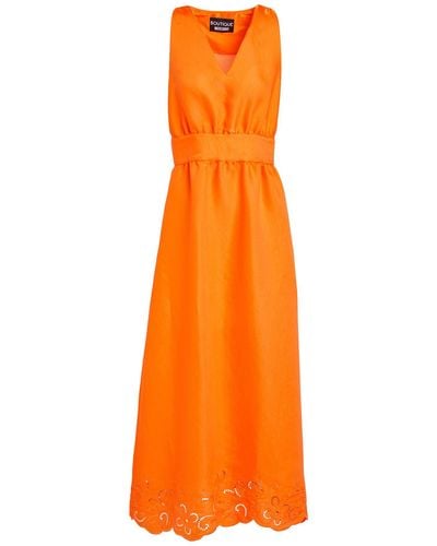 Boutique Moschino Maxi Dress - Orange