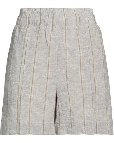 Brunello Cucinelli Shorts & Bermuda Shorts - Gray