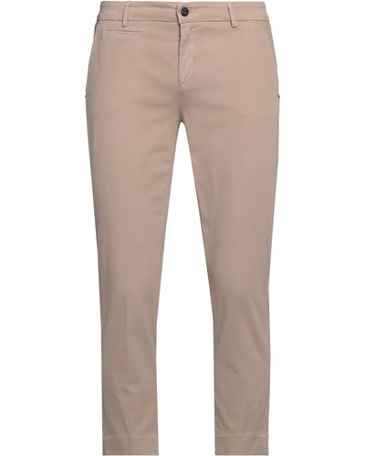 Peuterey Cropped Trousers - Natural