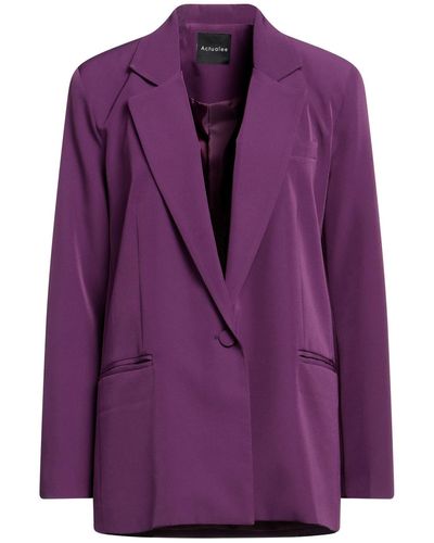 ACTUALEE Blazer - Purple