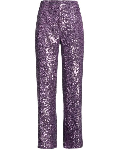 Ralph Lauren Black Label Trousers - Purple