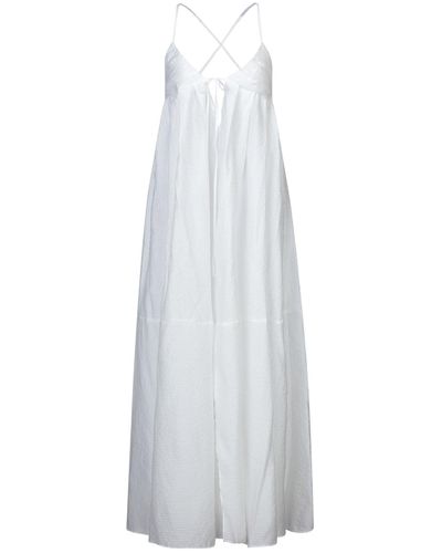 WEILI ZHENG Long Dress - White