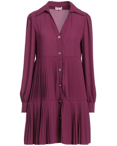 Liu Jo Mini Dress - Purple