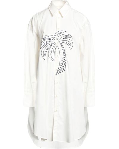 Palm Angels Vestito Corto - Bianco