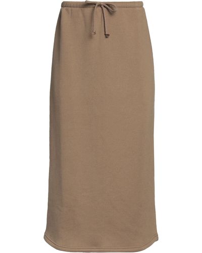 American Vintage Midi Skirt - Brown