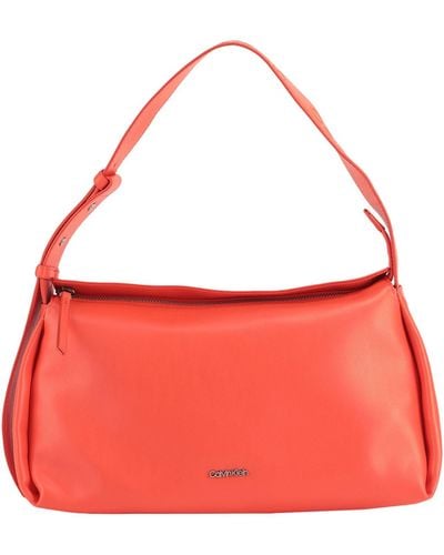 Calvin Klein Shoulder Bag - Red