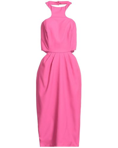 LES BOURDELLES DES GARÇONS Midi Dress - Pink