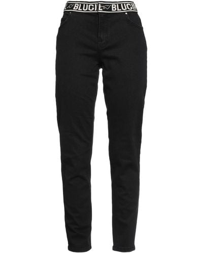 Blugirl Blumarine Pantalon en jean - Noir