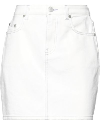 McQ Denim Skirt - White