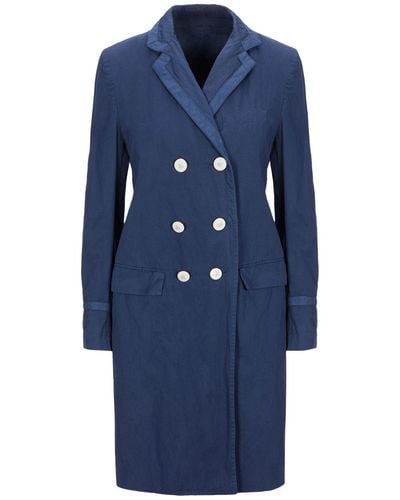 The Gigi Overcoat & Trench Coat - Blue