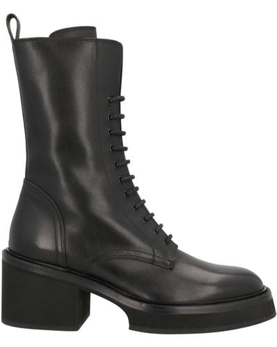 Officine Creative Ankle Boots Leather - Black