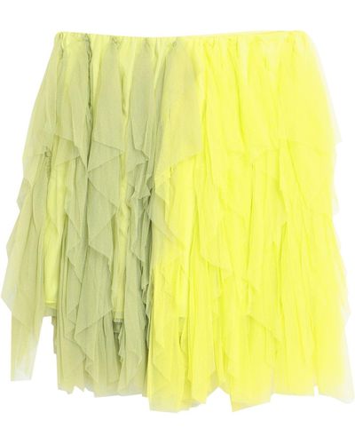 Aniye By Acid Mini Skirt Polyamide - Yellow