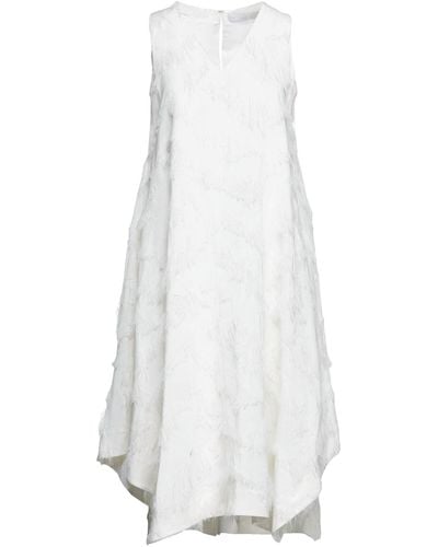 Fabiana Filippi Midi-Kleid - Weiß