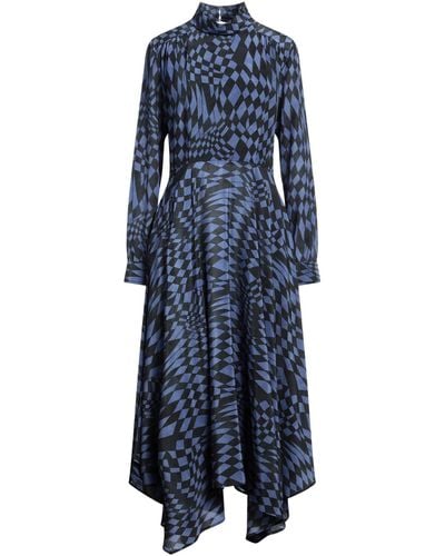 Hayley Menzies Midi Dress - Blue