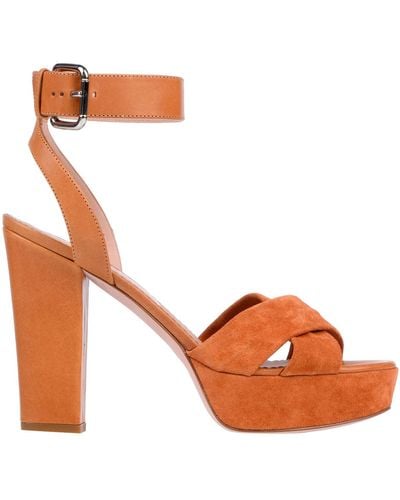 Red(V) Sandals - Orange
