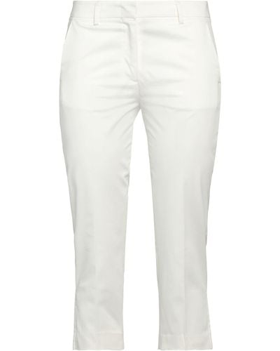 Grifoni Cropped Trousers - White
