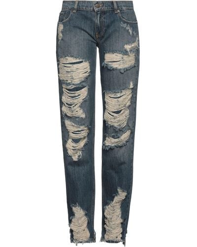 retroféte Pantaloni Jeans - Blu