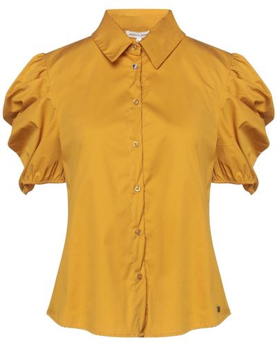 Kocca Shirt Cotton, Polyamide, Elastane - Yellow