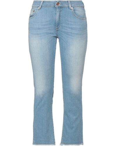 Care Label Jeans Cotton, Lyocell, Polyester, Elastane - Blue