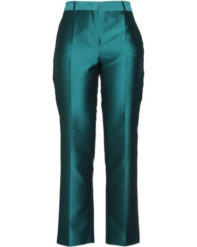 Alberta Ferretti Pantalon - Vert