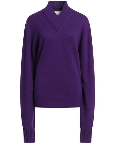 Sportmax Jumper Wool, Cashmere - Purple