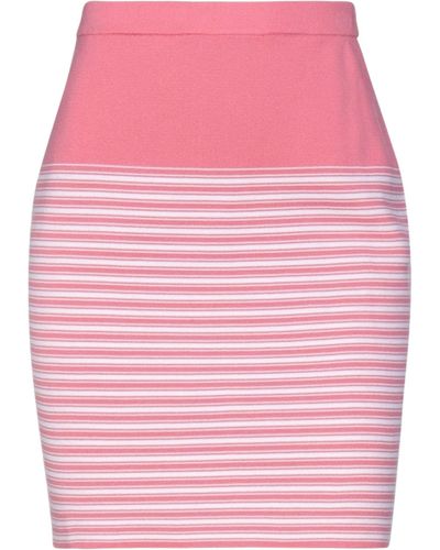 Cruciani Midi Skirt Cotton, Elastane - Pink