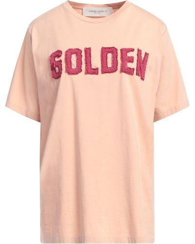 Golden Goose T-shirts - Pink