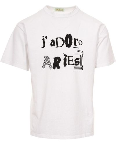 Aries T-shirt - Blanc